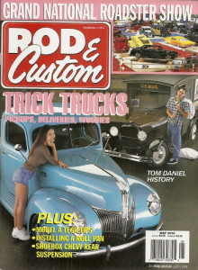 ROD & CUSTOM 2000 MAY - GN ROADSTER SHOW, TRUCKS, SHOEBOX CHEVY SUSPENSION